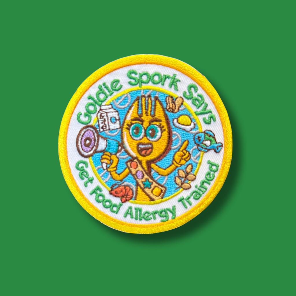 Goldie says, Get Food Allergy Trained