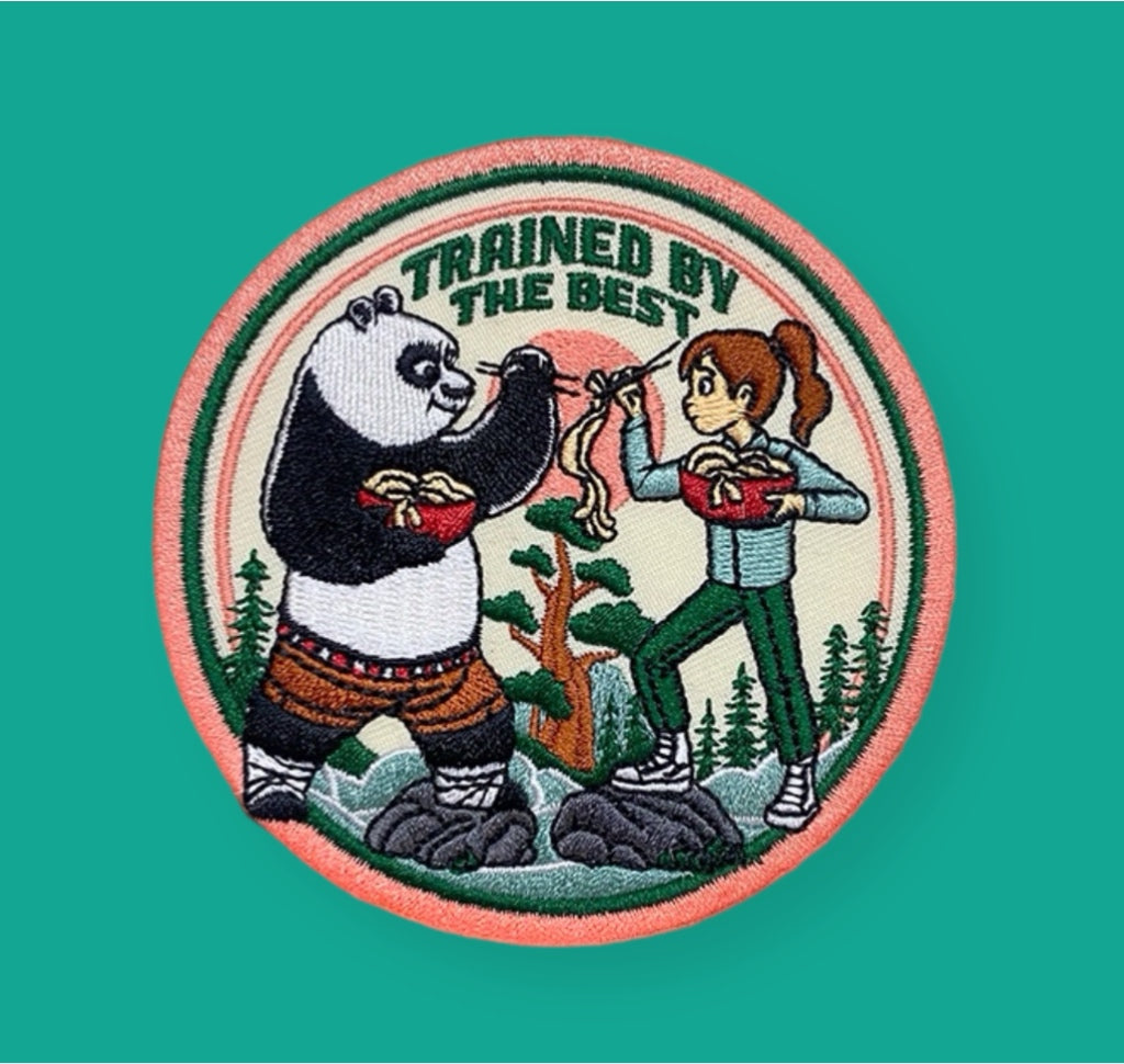 Trained by the Best inspired by Kung Fu Panda