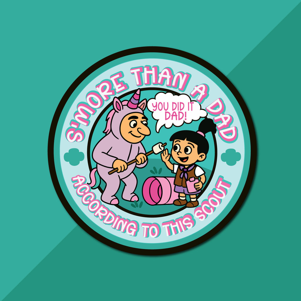 S'more than a Dad, According to a Bossy Scout
