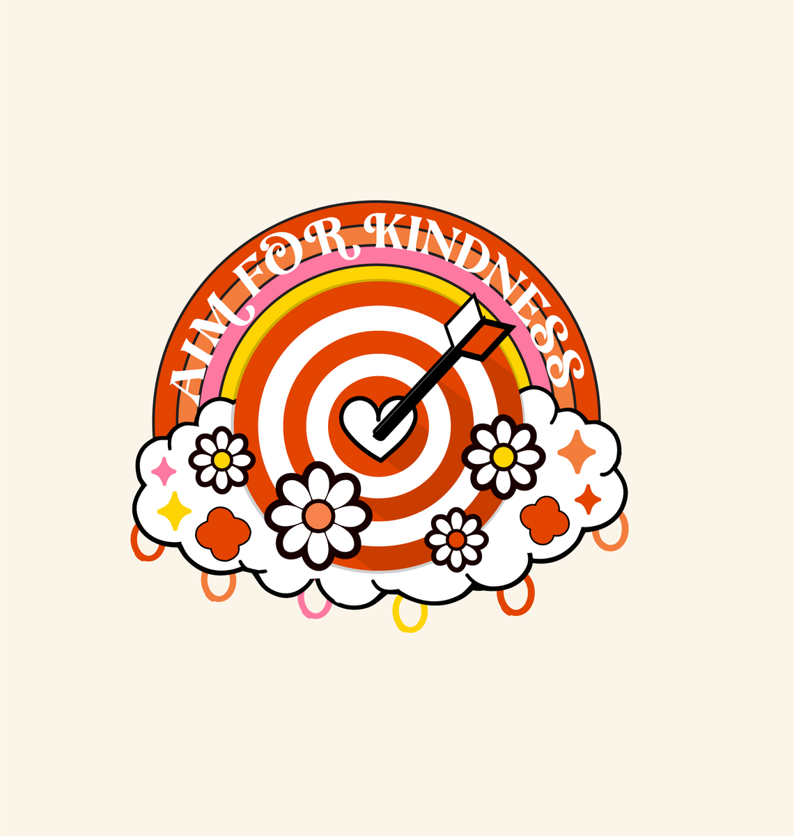 Aim For Kindness 7piece Patch Set Mad About Patches