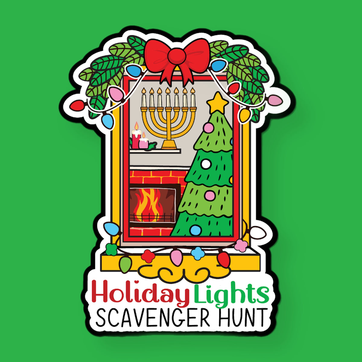 Holiday Scavenger Light Hunt – Mad About Patches