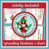 Elf Scout On A Mission - Spread Kindness Patch (light tone)