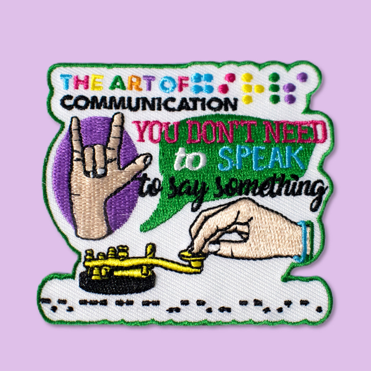 The Art of Communication Patch – Mad About Patches