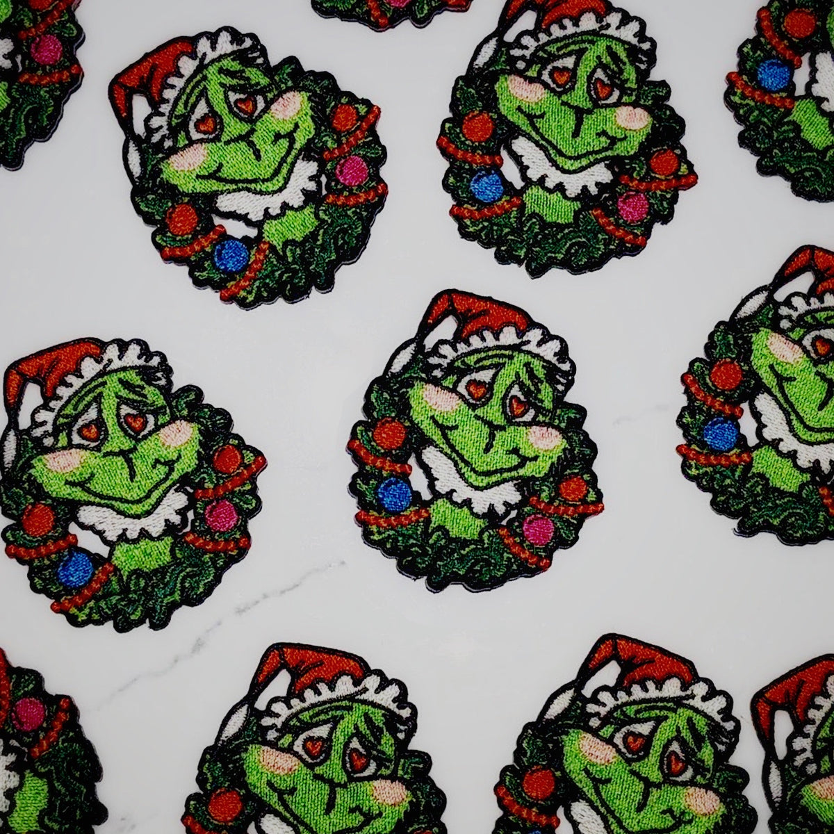 Grinch Iron Patch - Patches - Aliexpress - Grinch iron patch for you