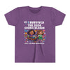 We Survived the 2026 Cookie Season Shirt – Girl-Led Mom-Supported Youth Tee