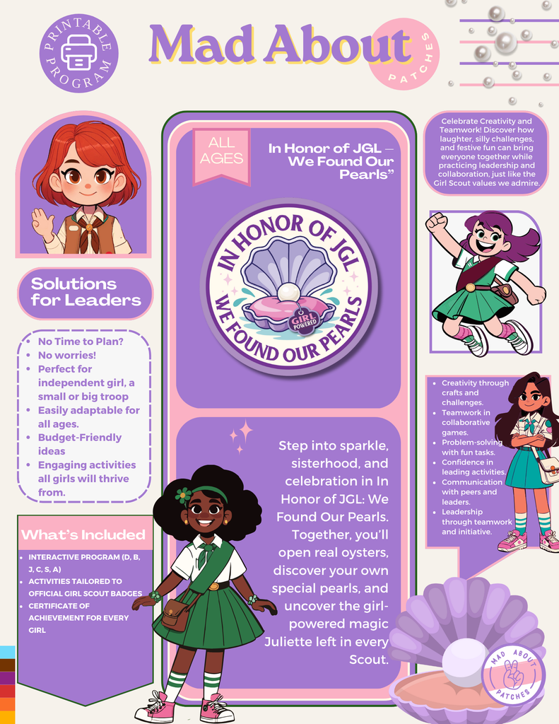 In Honor of JGL: We Found Our Pearls Program
