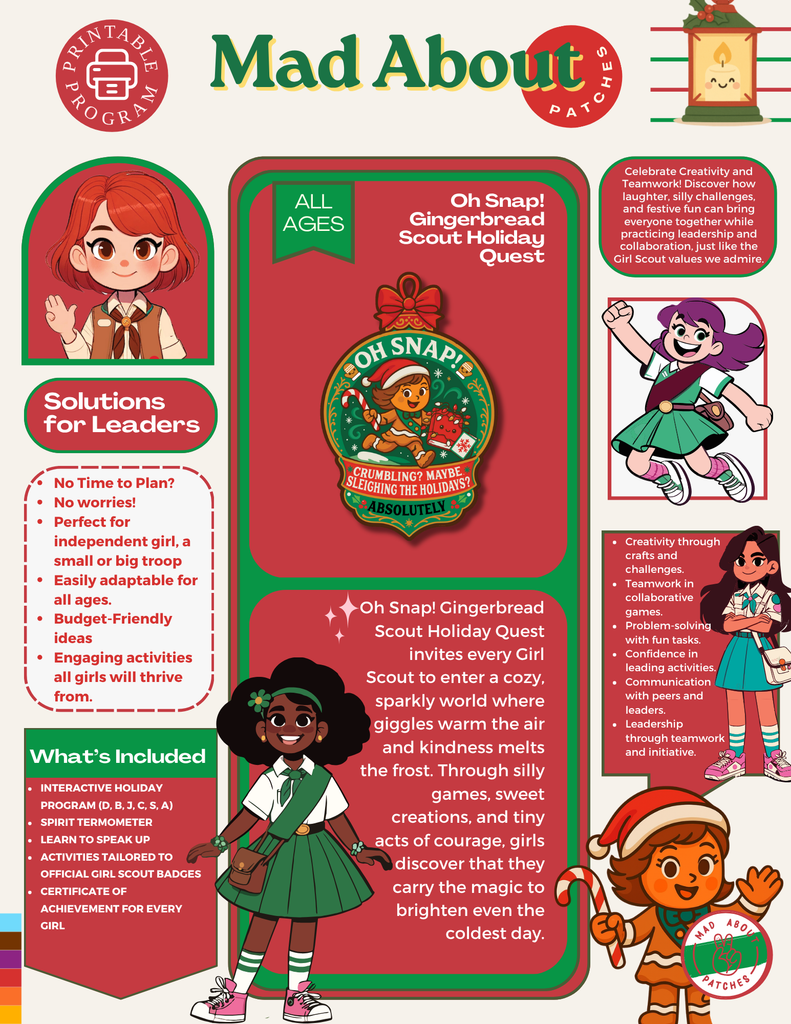 Oh Snap! Gingerbread Scout Holiday Quest