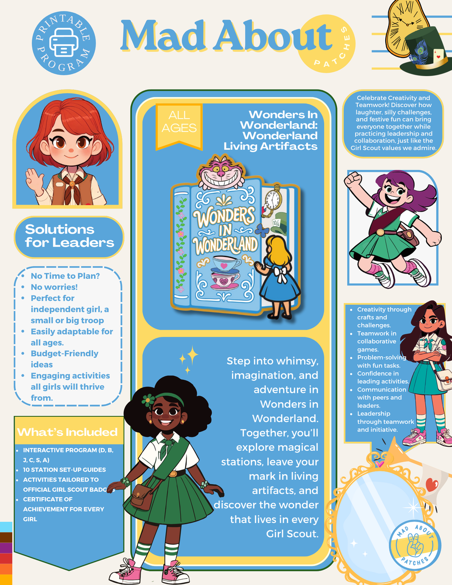 A World Of Wonder: Storybook Living Artifacts Program – Mad About Patches