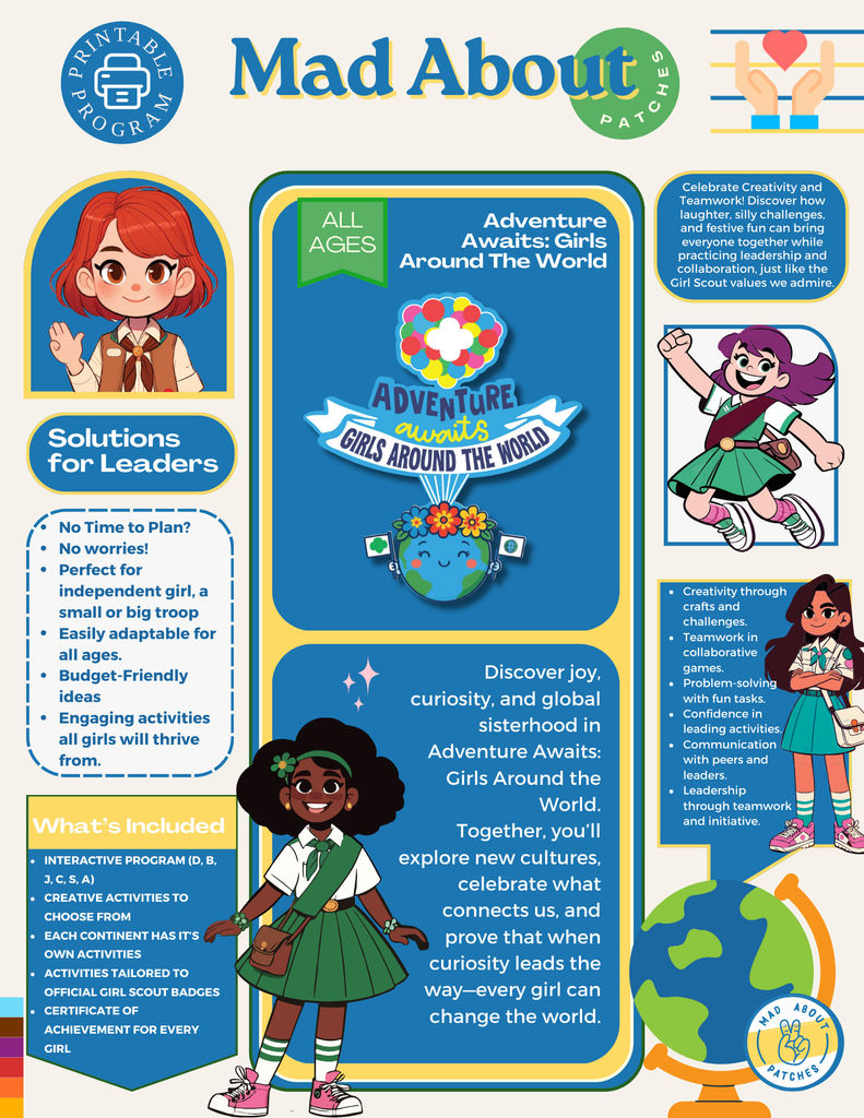Adventure Awaits: Girls Around the World Activity