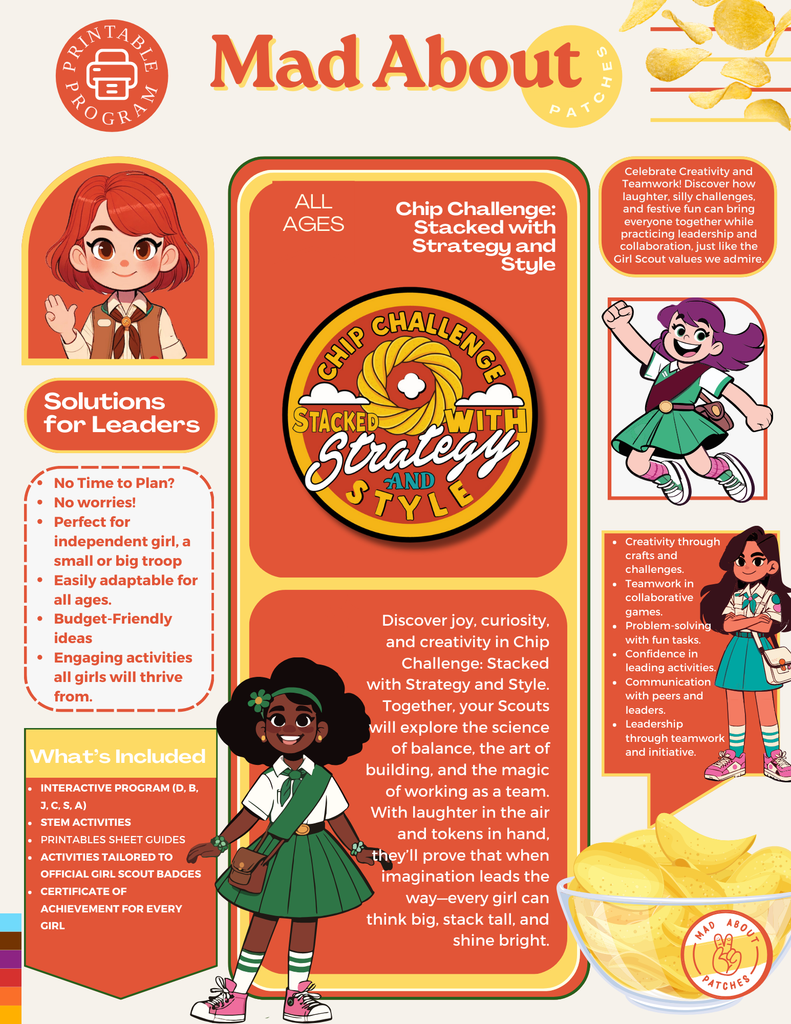 Chip Challenge: Stacked with Strategy and Style Activity