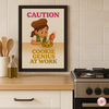 Caution: Cookie Genius At Work