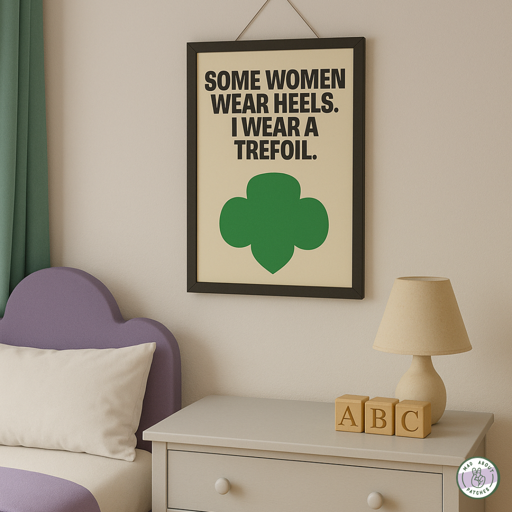 Some Women Wear Heels. I Wear a Trefoil.