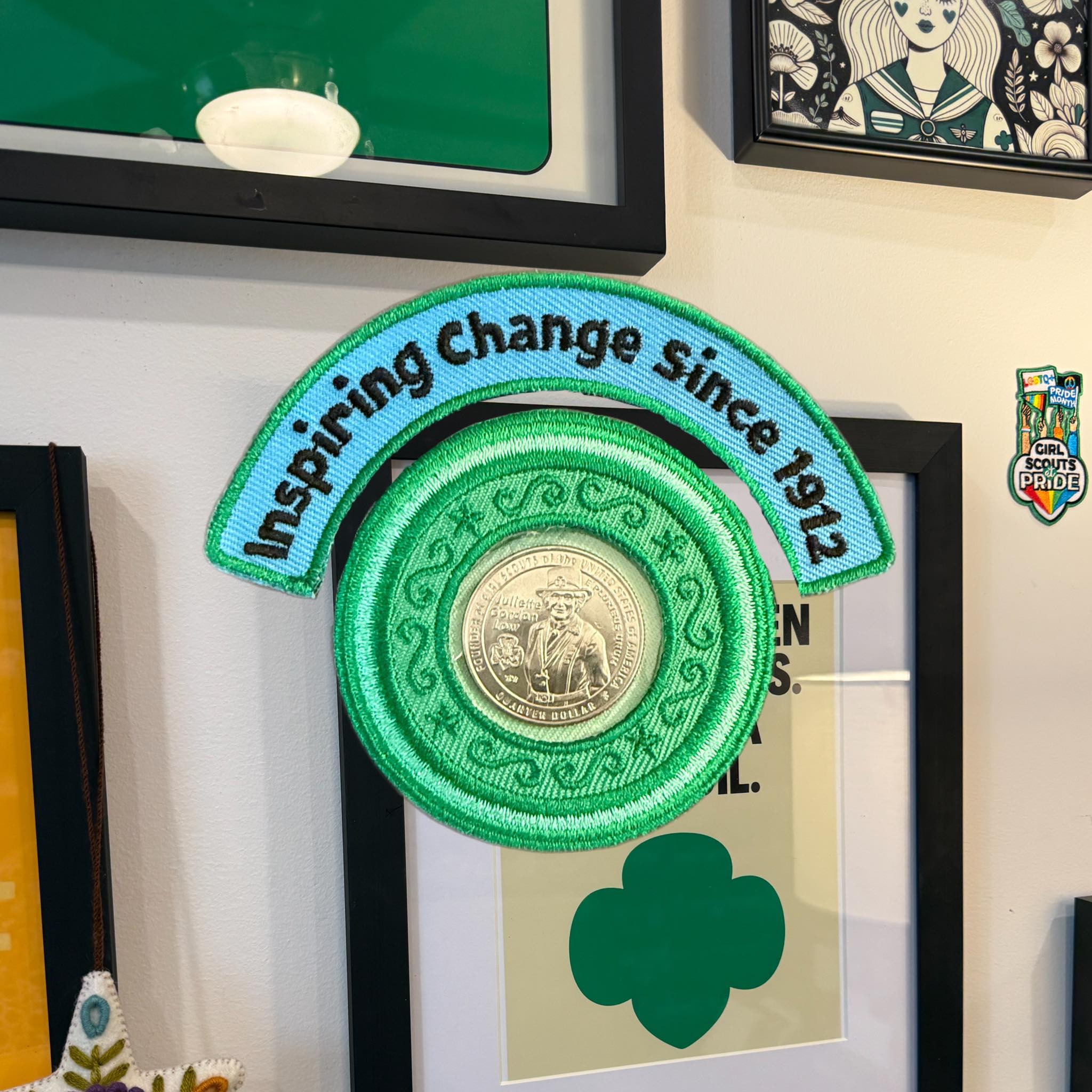 Coin Patch Minted for Change Coin Holder Patch – Mad About Patches