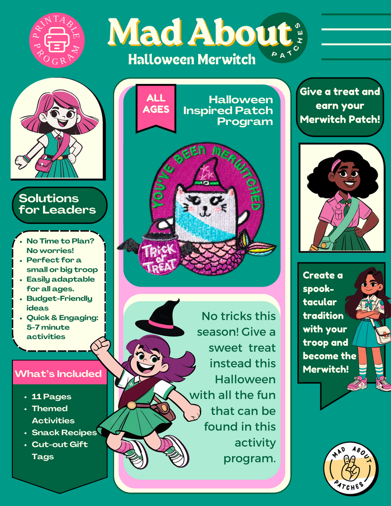 Halloween Merwitch Activity Packet