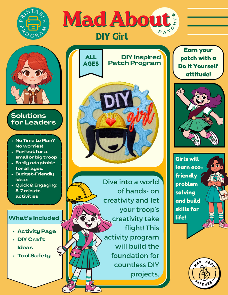 DIY Girl Activity Sheet