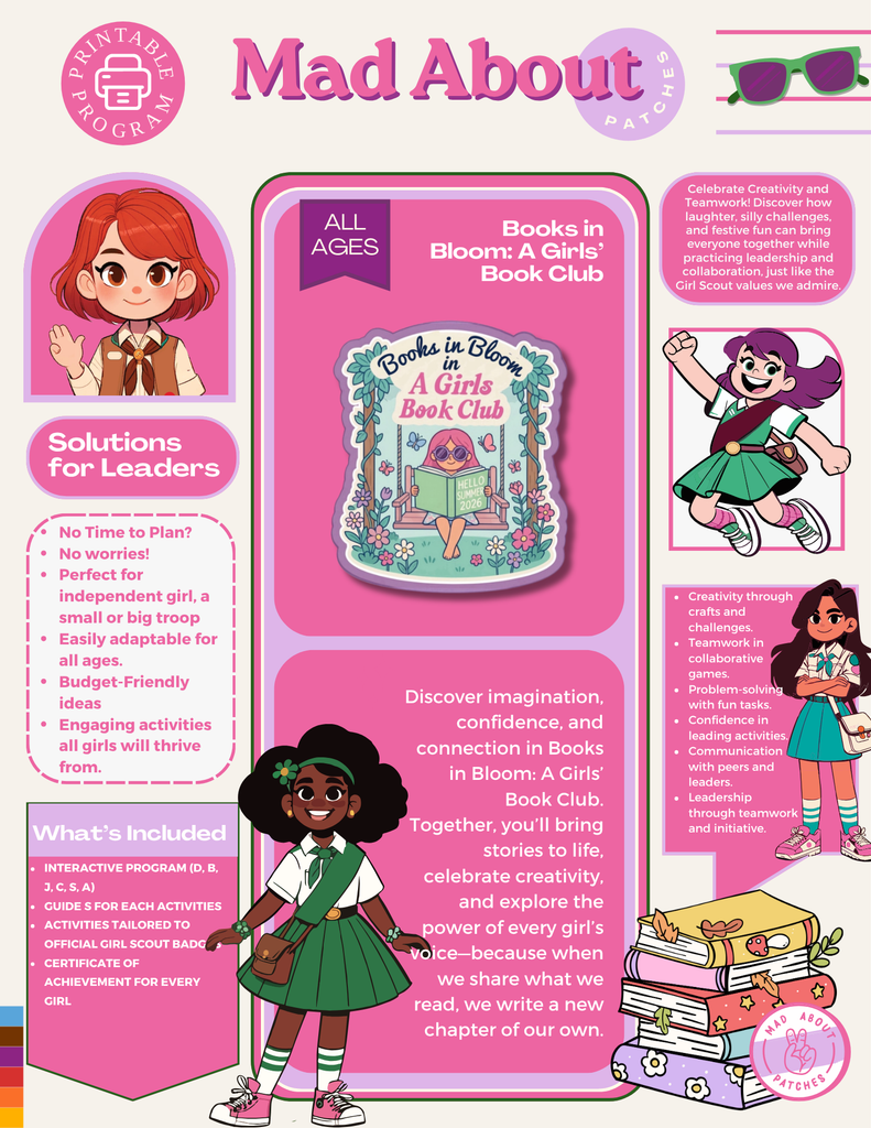 Books in Bloom: A Girls’ Book Club