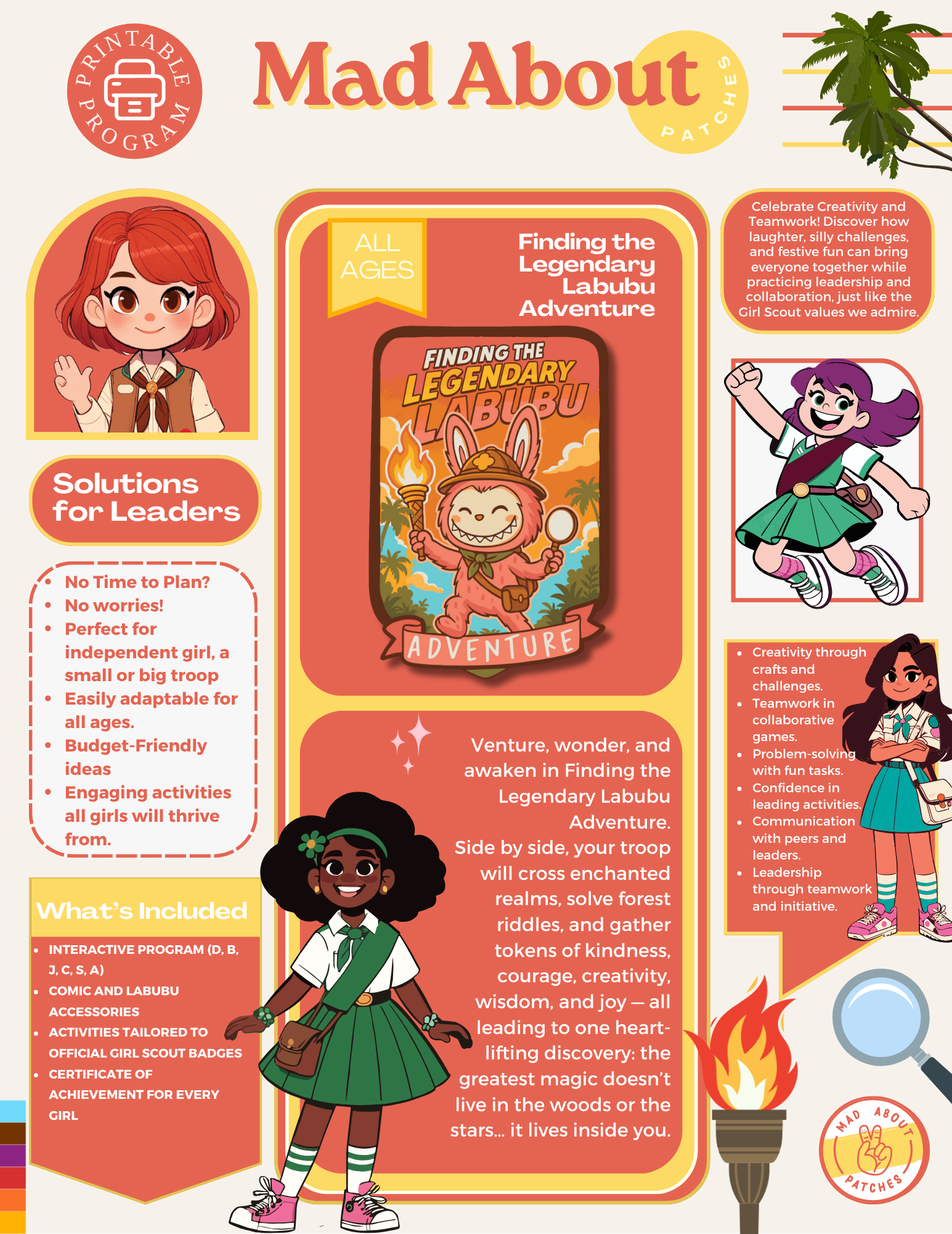 Labubu Math Finding the Legendary Labubu Adventure Program – Mad About Patches