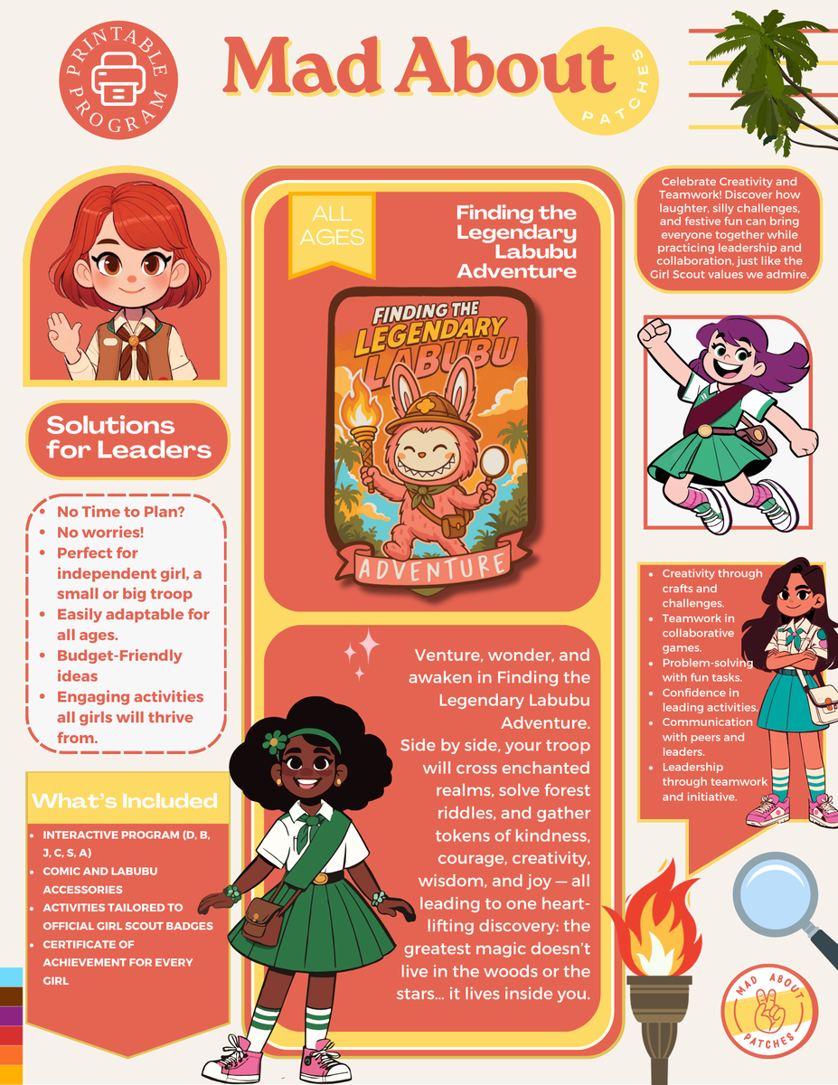 Finding the Legendary Labubu Adventure Program – Mad About Patches