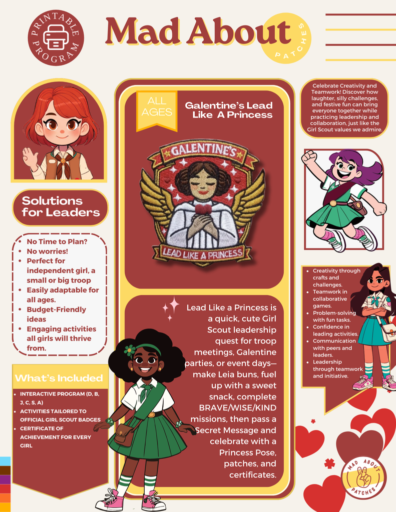 Galentine's Lead Like A Princess Program