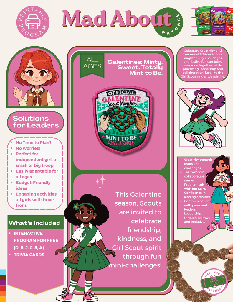 Galentines: Minty. Sweet. Totally Mint to Be Program