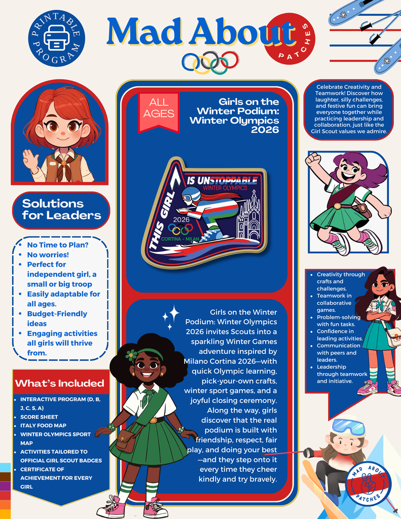 Girls on the Winter Podium Program