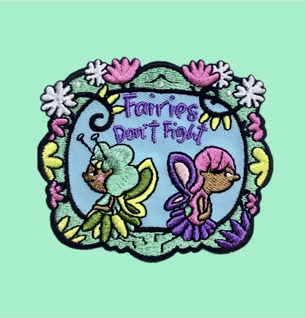 Fairies Don't Fight Book Patch