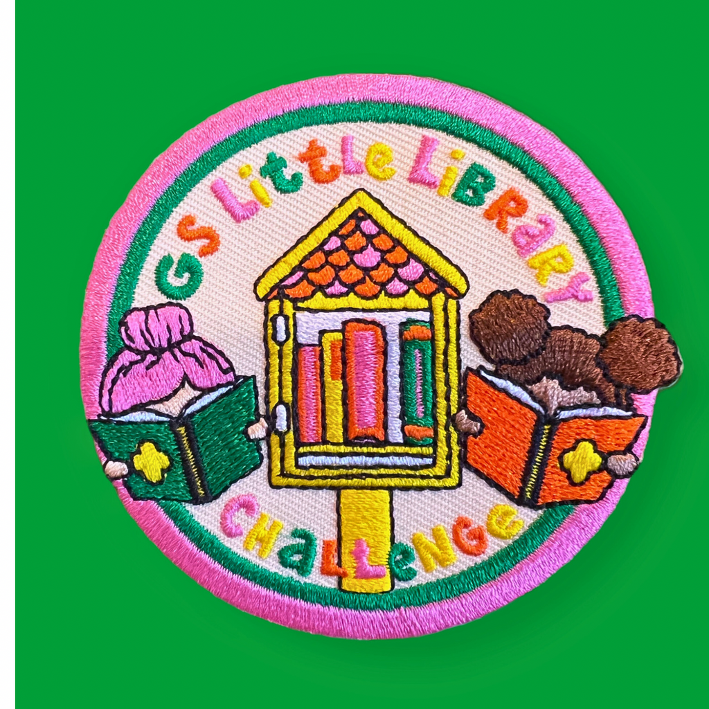 GS Little Library Challenge – Mad About Patches