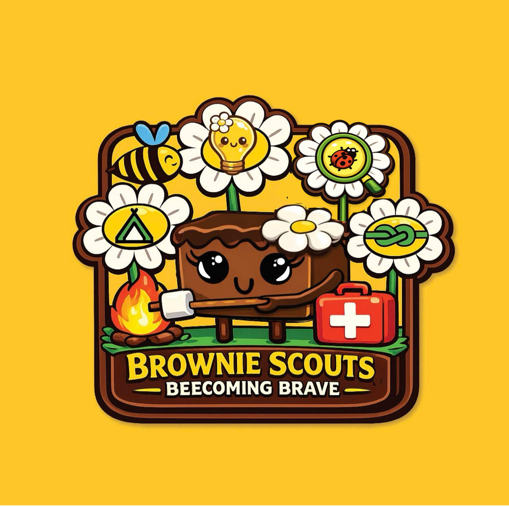 Brownie Scouts Beecoming Brave