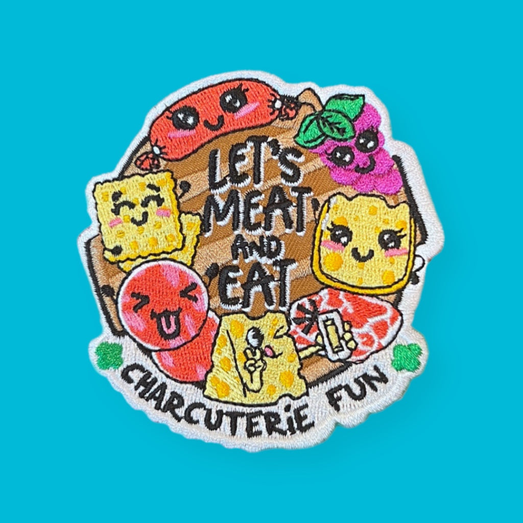 Fun Meat Let's Meat and Eat, Charcuterie Fun – Mad About Patches