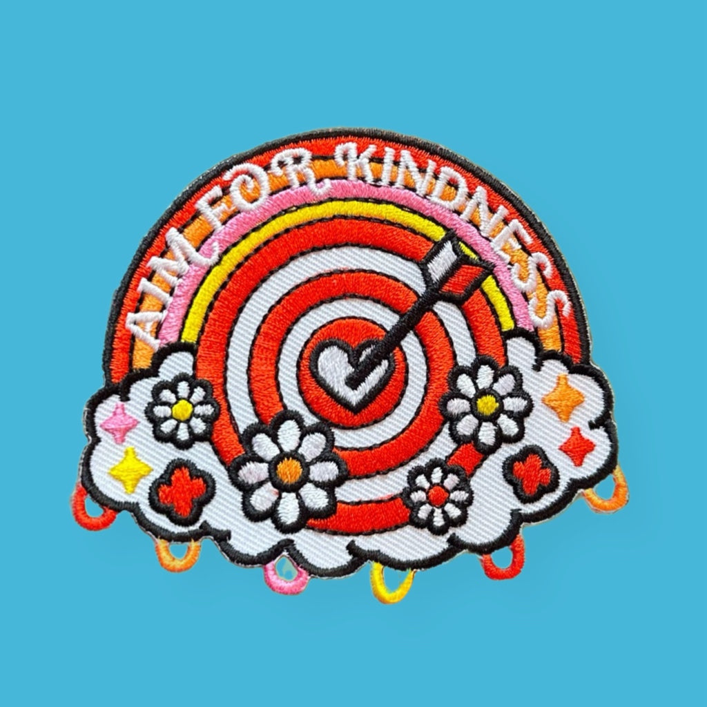 Aim For Kindness 7-piece Patch Set