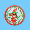 Elf Scout On A Mission - Spread Kindness Patch (light tone)