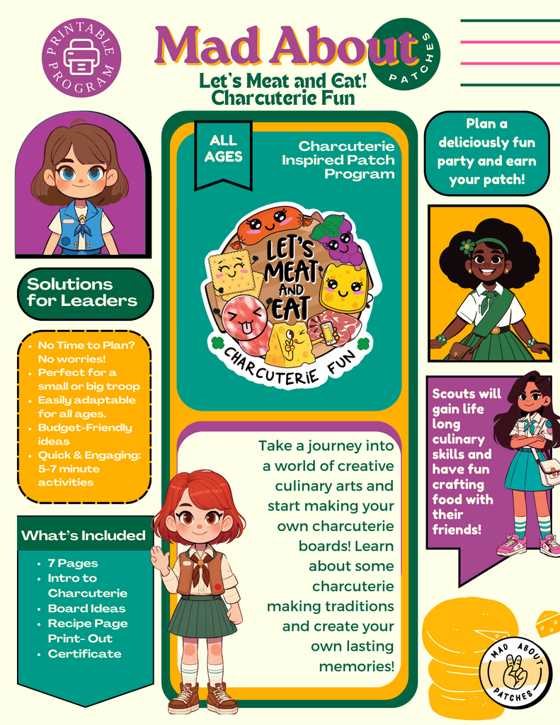 Let’s Meat and Eat! Charcuterie Fun Printable Program