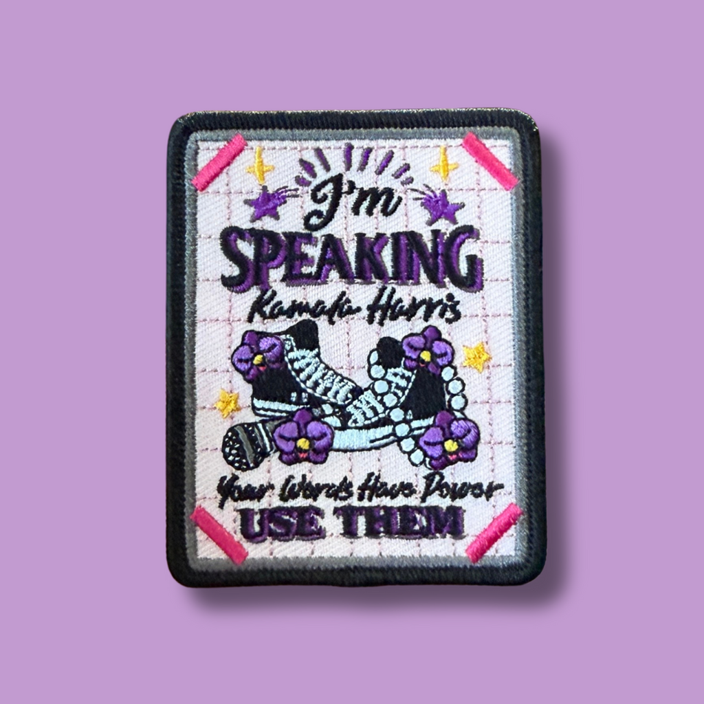 "I'm Speaking" – A Patch That Empowers Every Girl!
