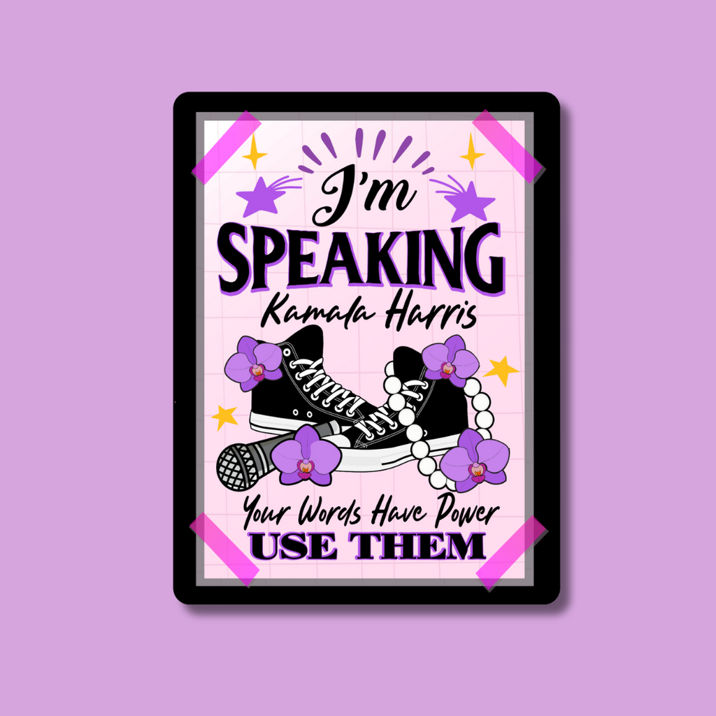 "I'm Speaking" – A Patch That Empowers Every Girl!