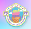 National Ice Cream Month 2023 Custom Patch