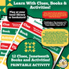 Juneteenth Printable Clues, Books, and Activities