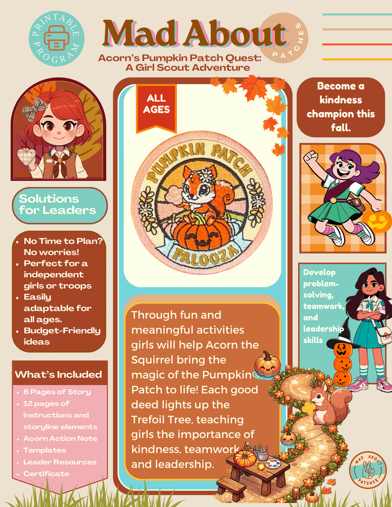 Acorn’s Pumpkin Patch Quest Book and Program!