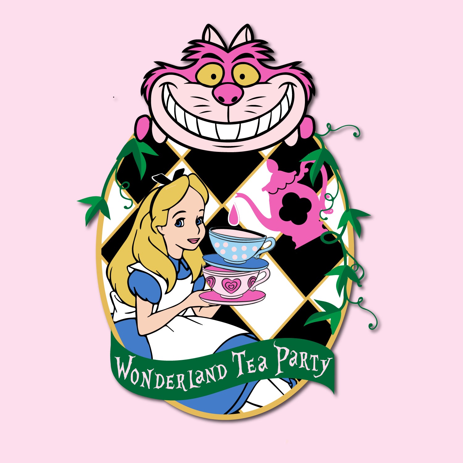 Wonderland Tea Party Patch – Mad About Patches