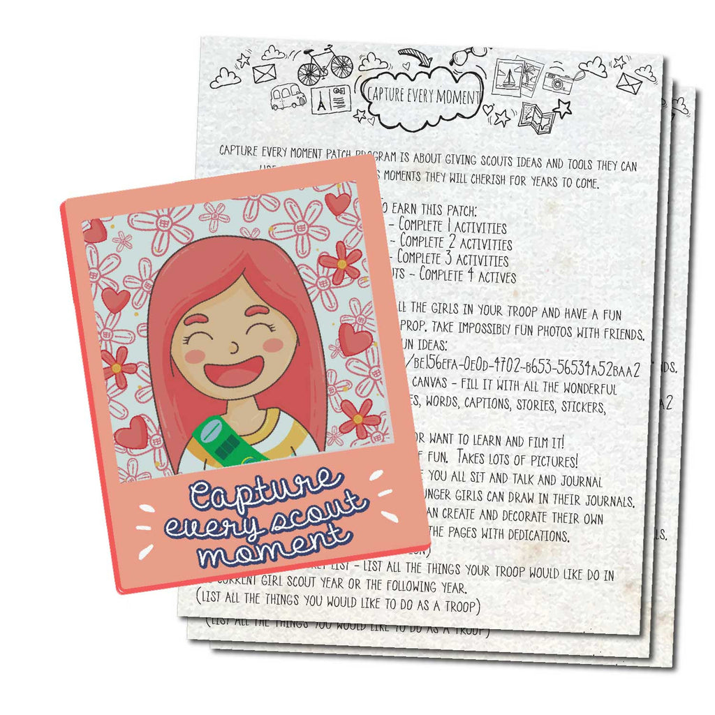-Capture Every Scout Moment Activity Sheet