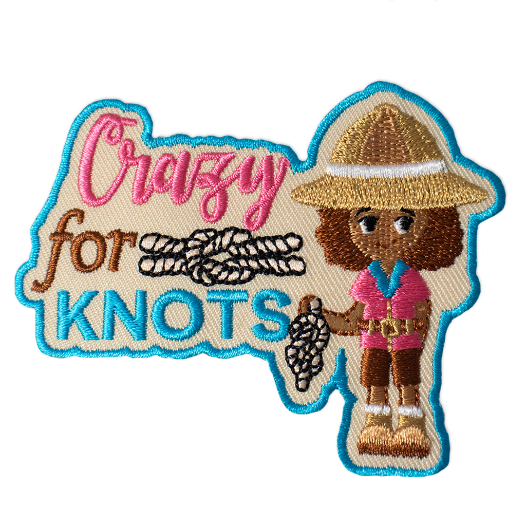 Crazy for Knots Patch    (2 Shade Options - Light/Med)