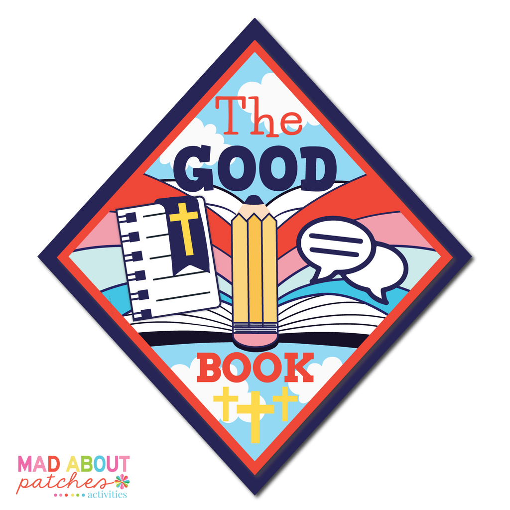 The Good Book Bible Series Custom Patch