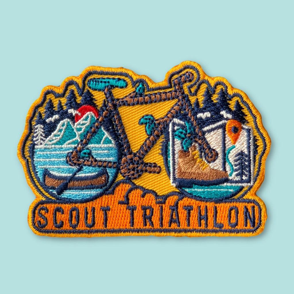 Scout Triathlon Patch