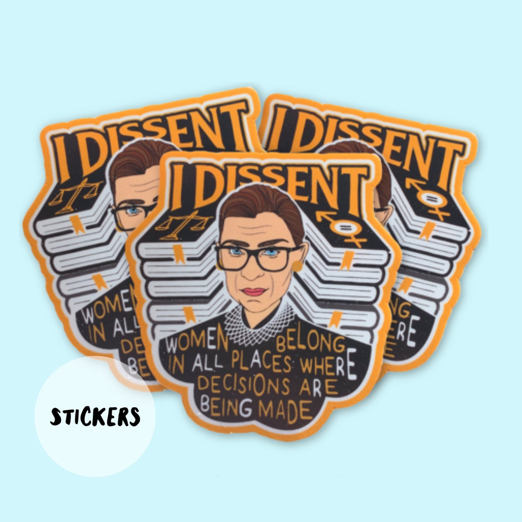 RBG Sticker – Mad About Patches