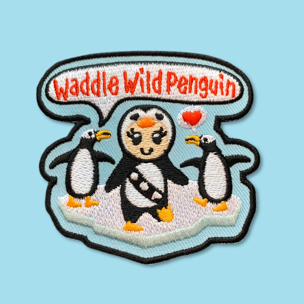 Waddle Wild Penguin Scout Patch
